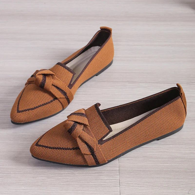 Twist Knot Slip-On - Loafers CAAYWORLD
