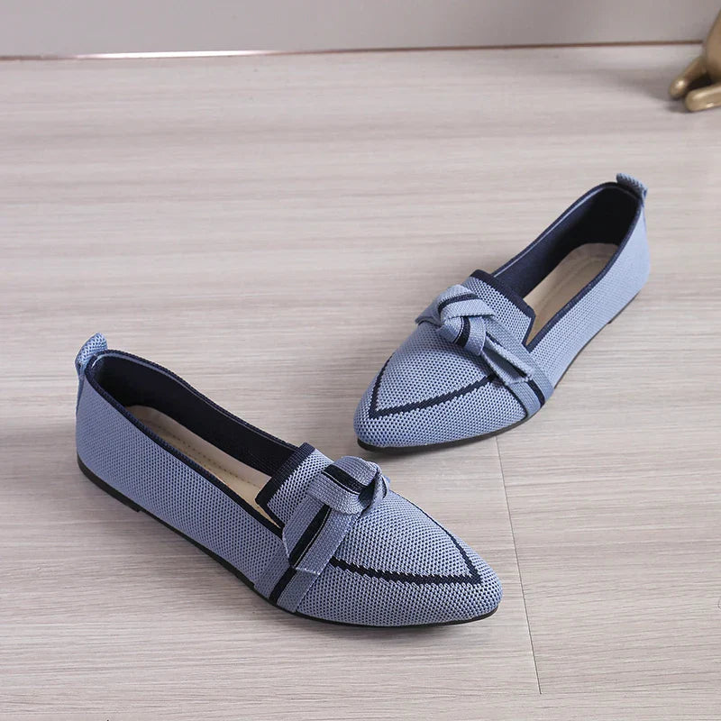 Twist Knot Slip-On - Loafers CAAYWORLD