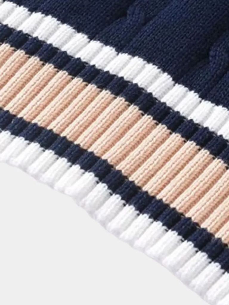 V Neck Elegant Knit Vest - CAAYWORLD CAAYWORLD