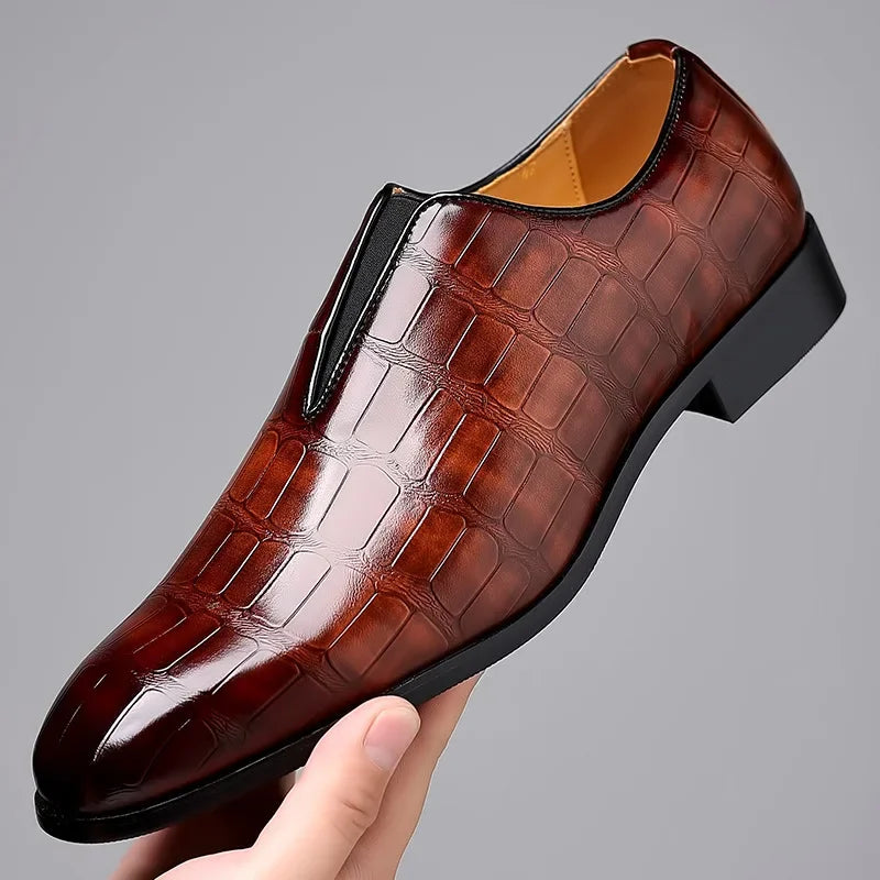 Valencia Genuine Leather Slip-On - Loafers CAAYWORLD MEN