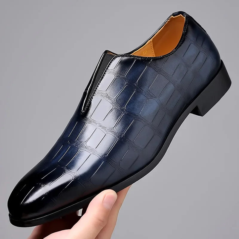 Valencia Genuine Leather Slip-On - Loafers CAAYWORLD MEN