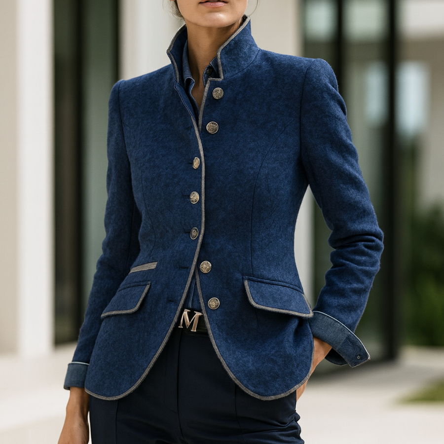Valerie - Elegant High-Neck Cardigan CAAYWORLD WOMEN