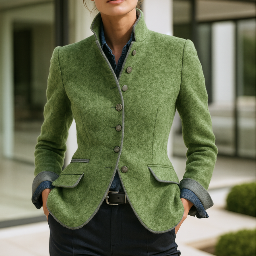 Valerie - Elegant High-Neck Cardigan CAAYWORLD WOMEN