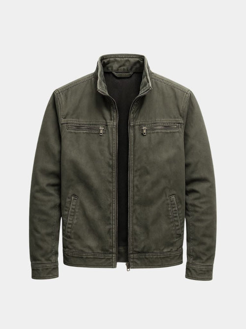 Valmont Vintage Olive Field Jacket - CAAYWORLD CAAYWORLD