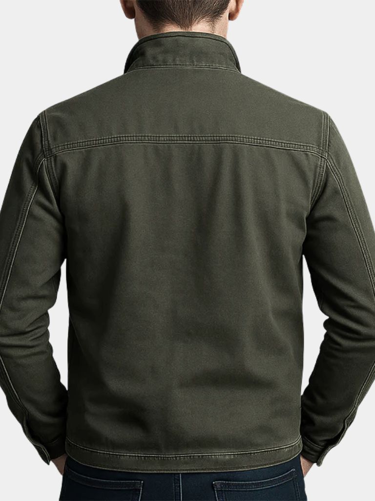 Valmont Vintage Olive Field Jacket - CAAYWORLD CAAYWORLD