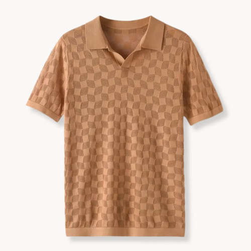 Vance Silk Polo - Polo Shirt CAAYWORLD