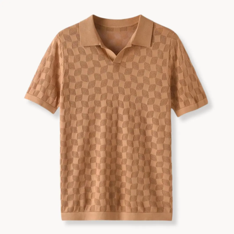 Vance Silk Polo - Polo Shirt CAAYWORLD