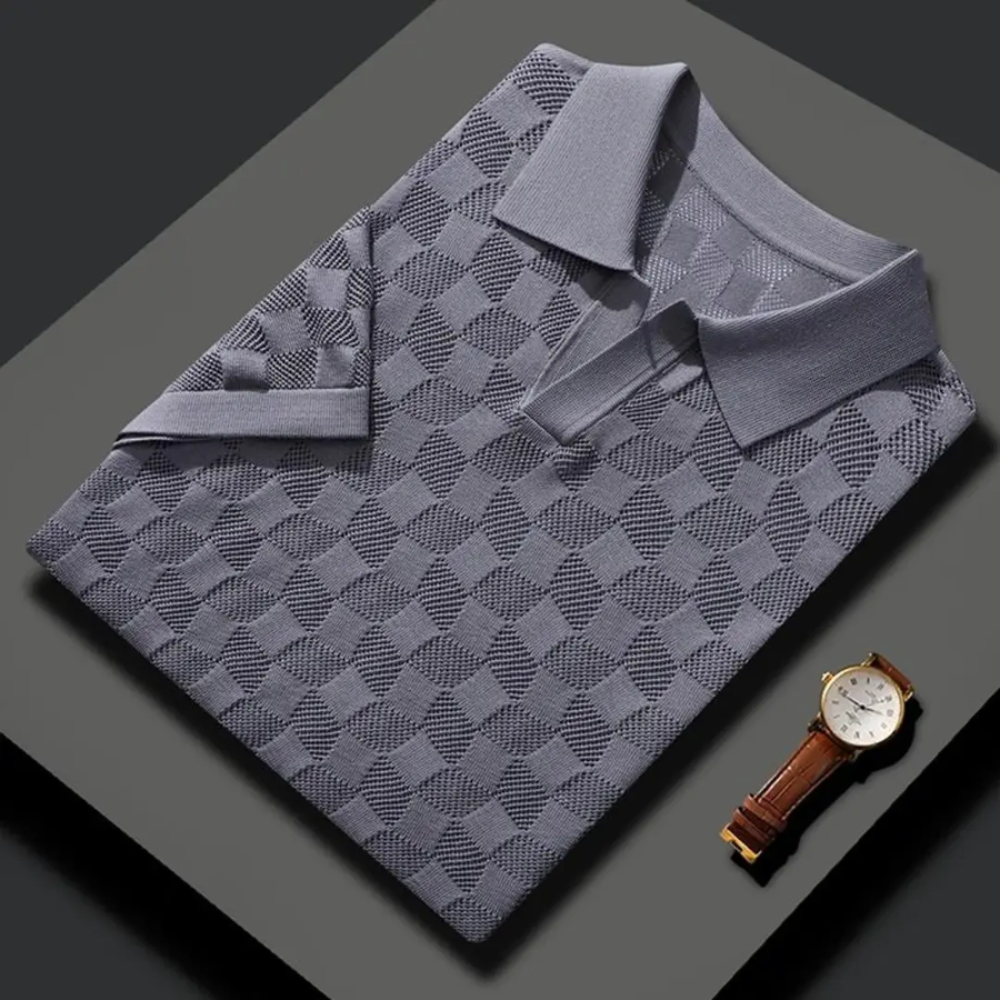 Vance Silk Polo - Polo Shirt CAAYWORLD