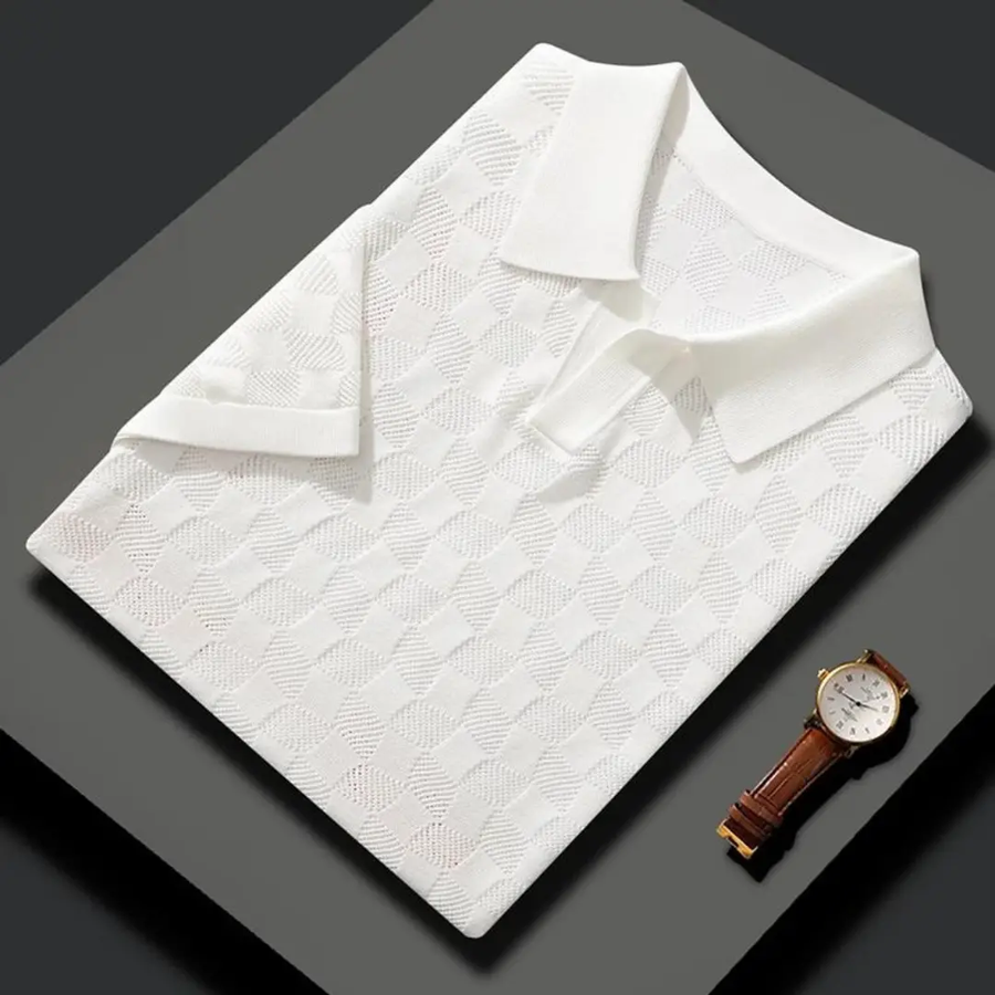 Vance Silk Polo - Polo Shirt CAAYWORLD