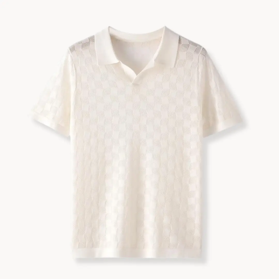 Vance Silk Polo - Polo Shirt CAAYWORLD