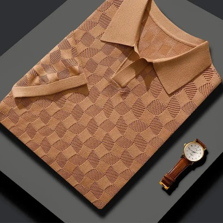 Vance Silk Polo - Polo Shirt CAAYWORLD
