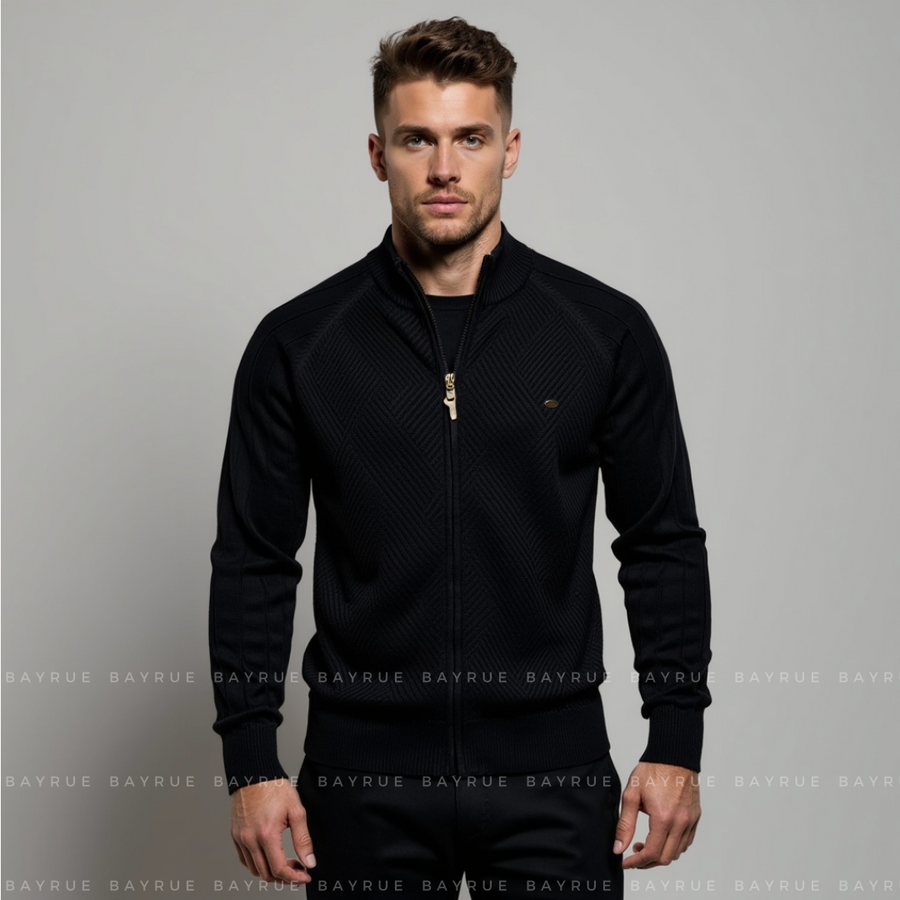 Vance Zip-Up Knit - Sweater CAAYWORLD MEN