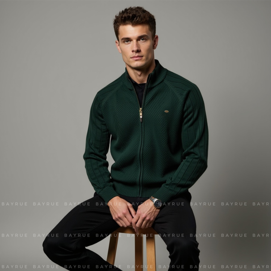 Vance Zip-Up Knit - Sweater CAAYWORLD MEN