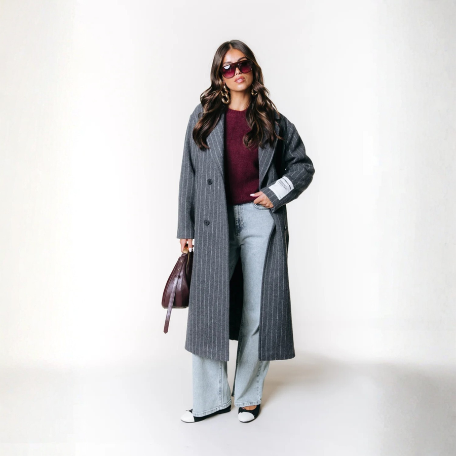 Vania - Classic Long Wool Coat CAAYWORLD