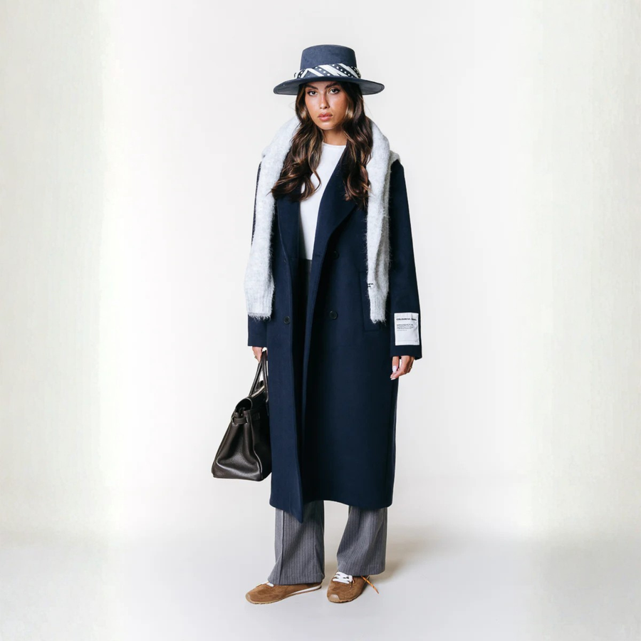 Vania - Classic Long Wool Coat CAAYWORLD