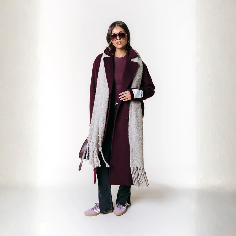 Vania - Classic Long Wool Coat CAAYWORLD