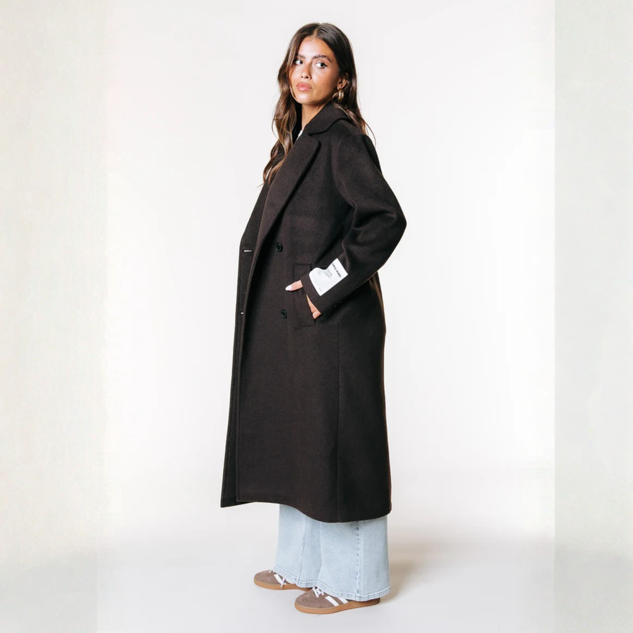 Vania - Classic Long Wool Coat CAAYWORLD