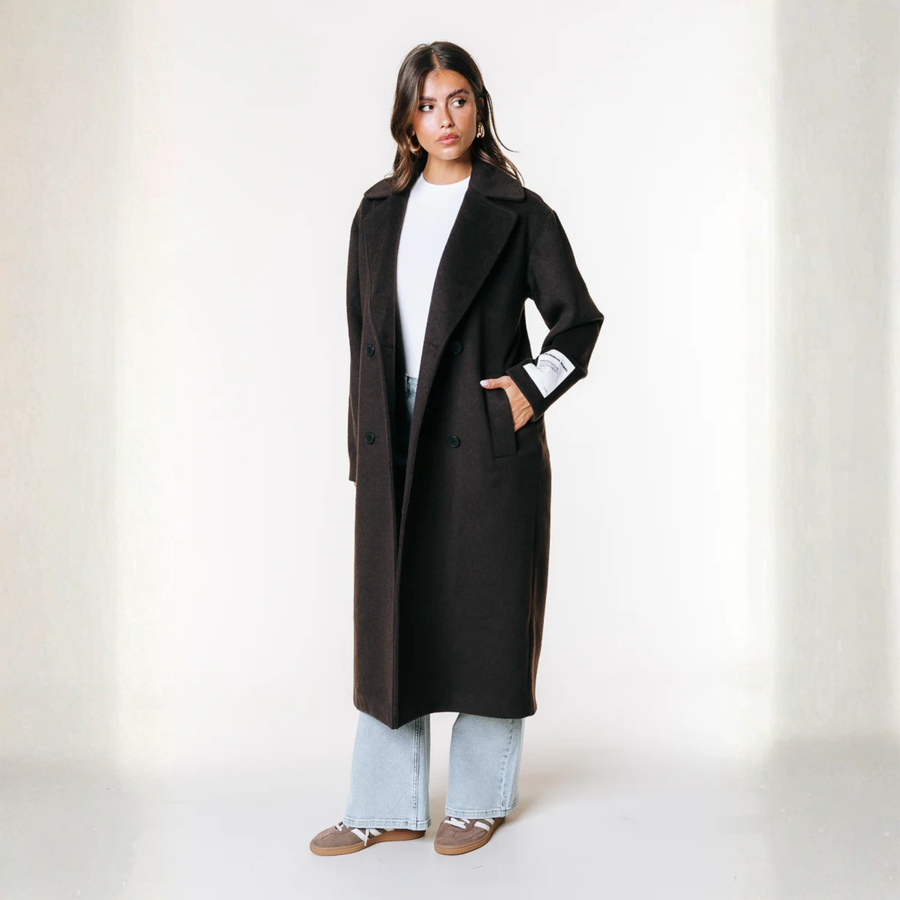 Vania - Classic Long Wool Coat CAAYWORLD