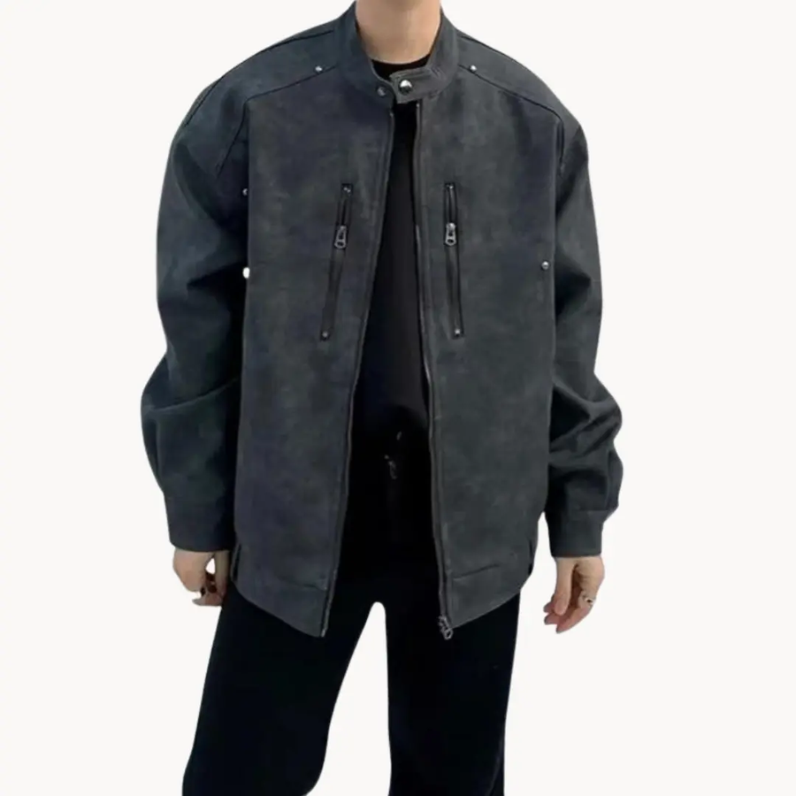Vantage Leather Biker - Jacket CAAYWORLD