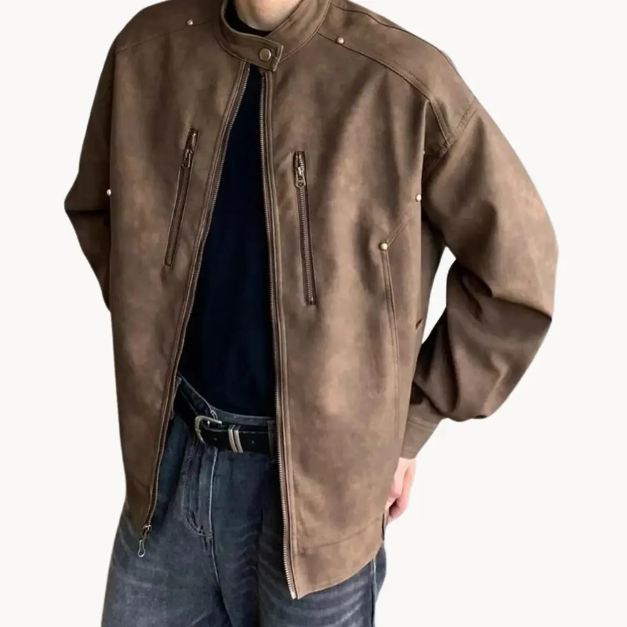 Vantage Leather Biker - Jacket CAAYWORLD