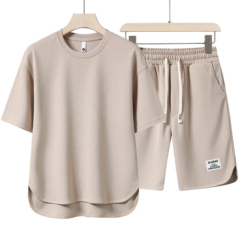Varsity Striped Knit - Two-Piece Set CAAYWORLD MEN