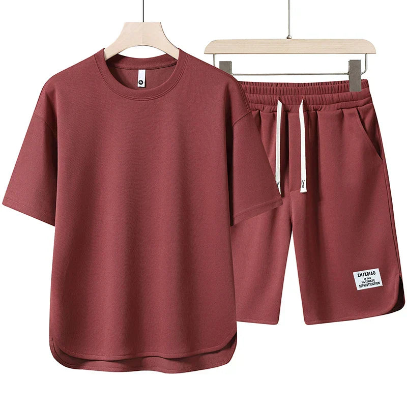 Varsity Striped Knit - Two-Piece Set CAAYWORLD MEN