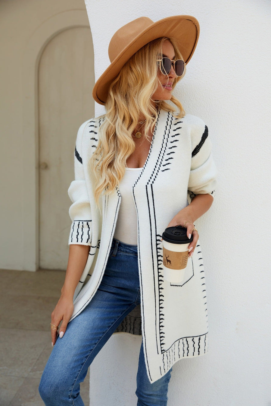 Veloura Knit Open-Front - Cardigan CAAYWORLD