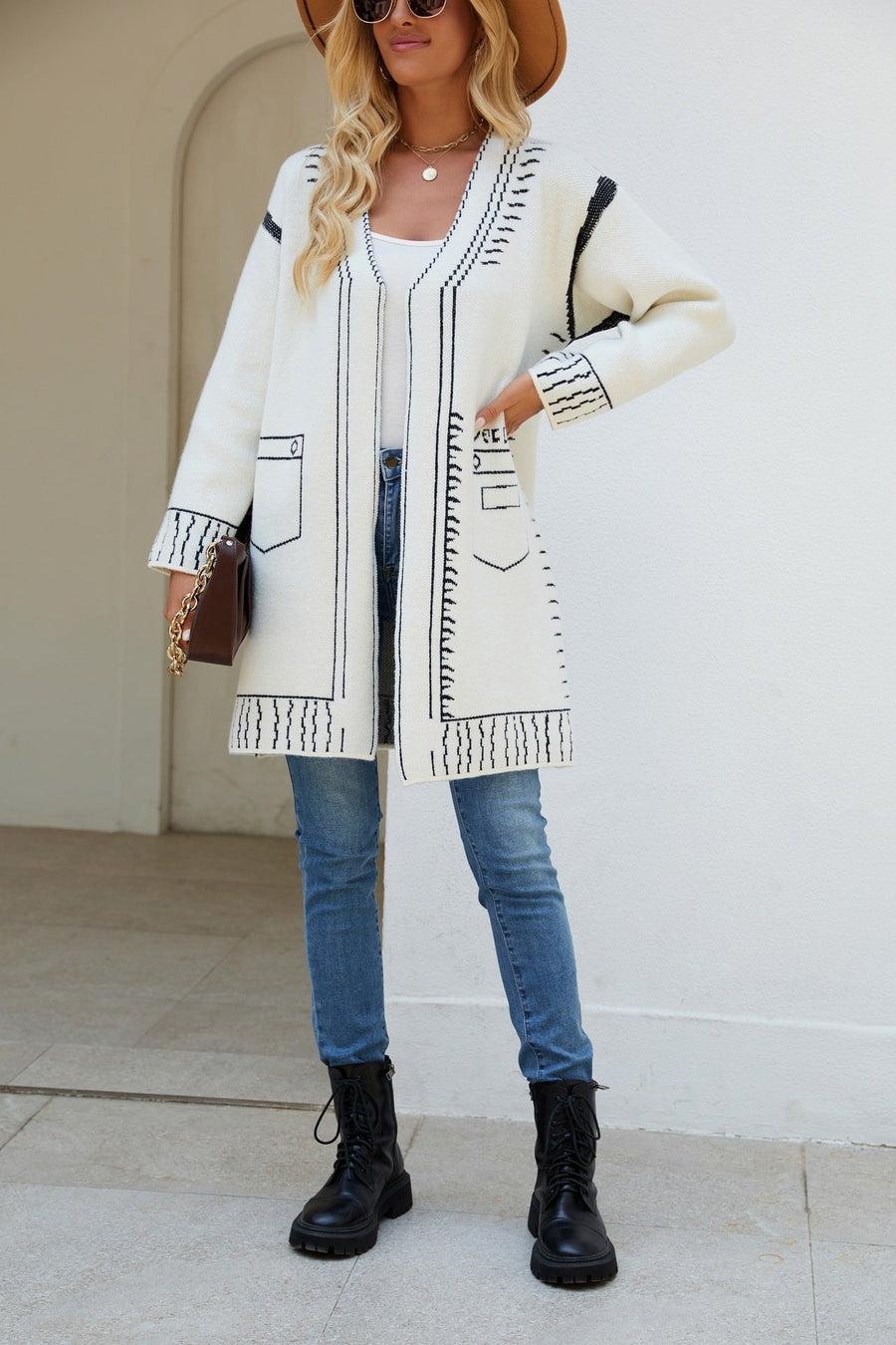 Veloura Knit Open-Front - Cardigan CAAYWORLD