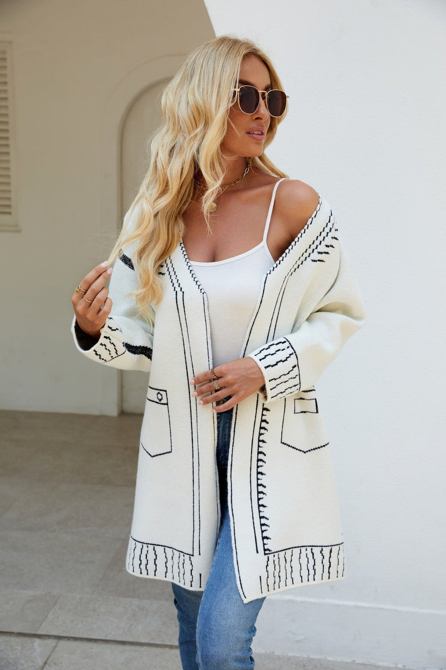 Veloura Knit Open-Front - Cardigan CAAYWORLD