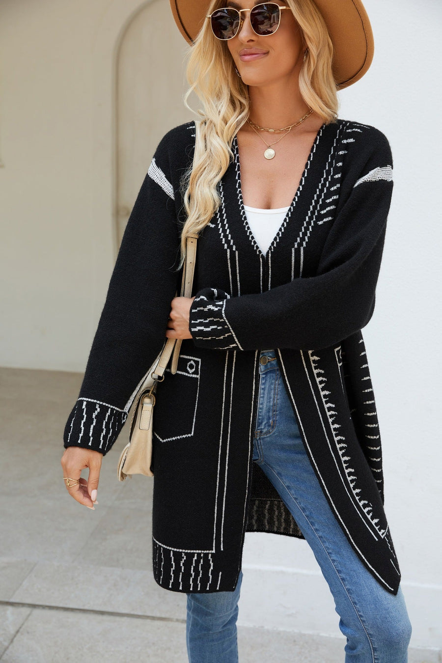 Veloura Knit Open-Front - Cardigan CAAYWORLD