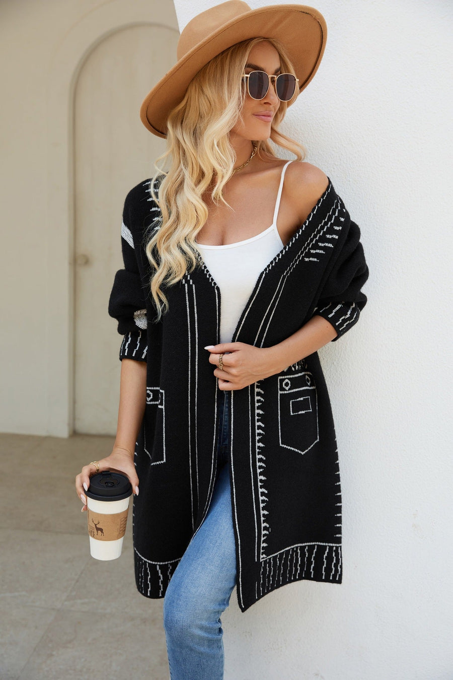 Veloura Knit Open-Front - Cardigan CAAYWORLD