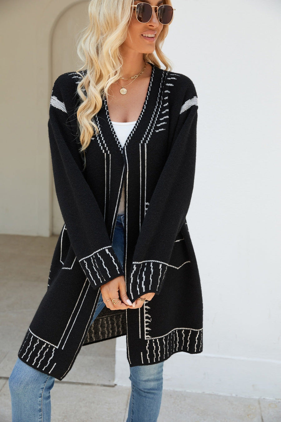 Veloura Knit Open-Front - Cardigan CAAYWORLD