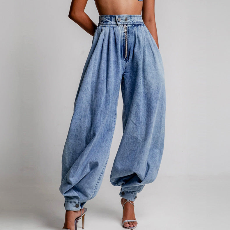 Verona Denim Harem - Pants CAAYWORLD