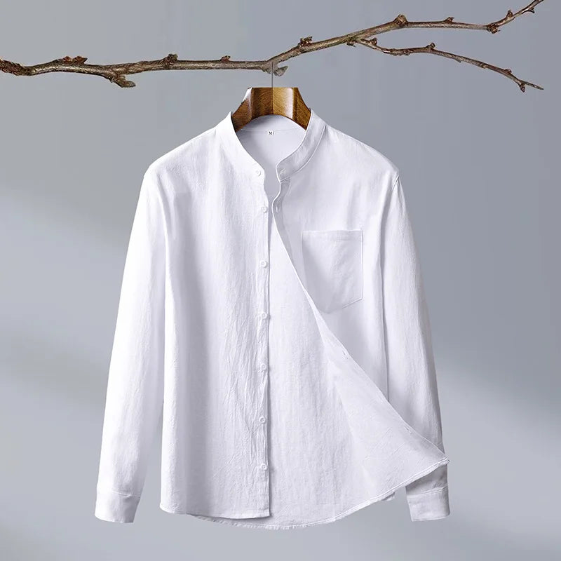Verona Linen Button-Up - Shirt CAAYWORLD