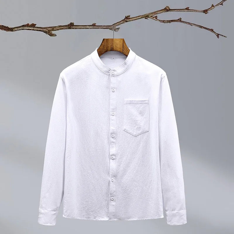 Verona Linen Button-Up - Shirt CAAYWORLD