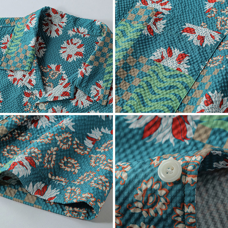 Verona Vivid Print - Shirt CAAYWORLD MEN
