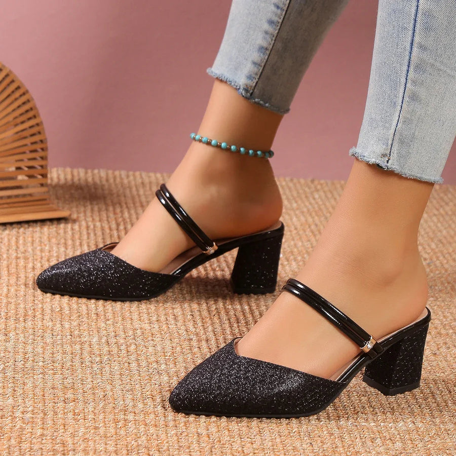 Vienna Block Heel - Heels CAAYWORLD WOMEN