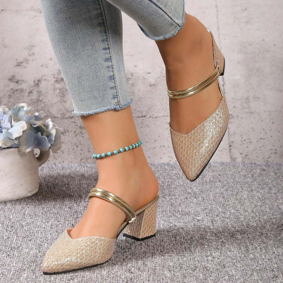 Vienna Block Heel - Heels CAAYWORLD WOMEN