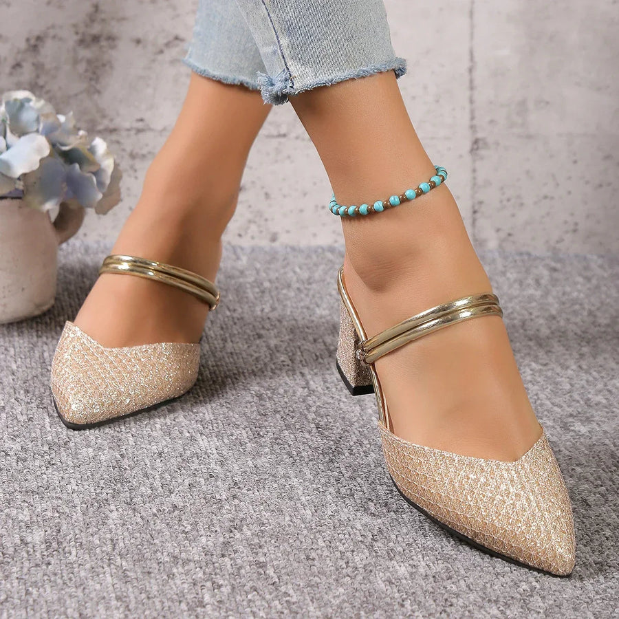 Vienna Block Heel - Heels CAAYWORLD WOMEN