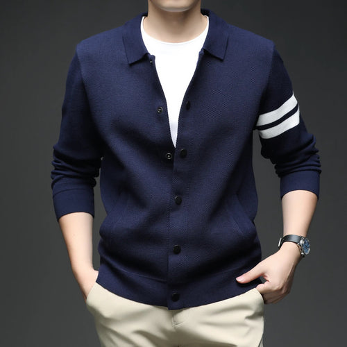 Vienna Striped Knit - Cardigan CAAYWORLD MEN
