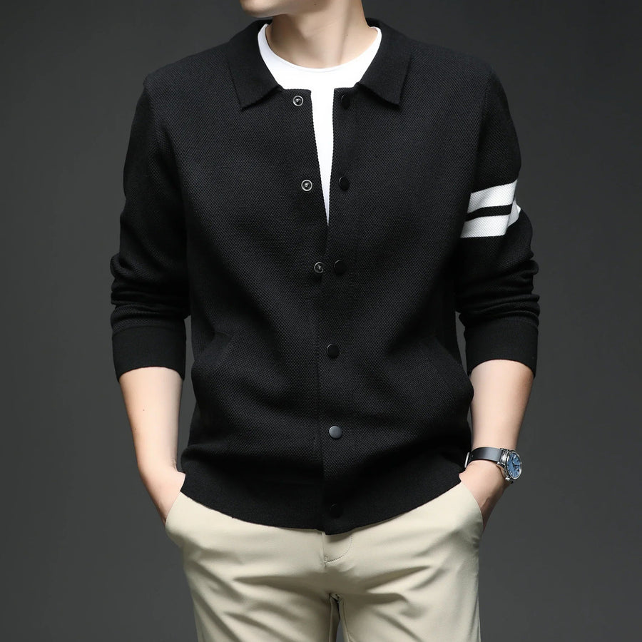 Vienna Striped Knit - Cardigan CAAYWORLD MEN