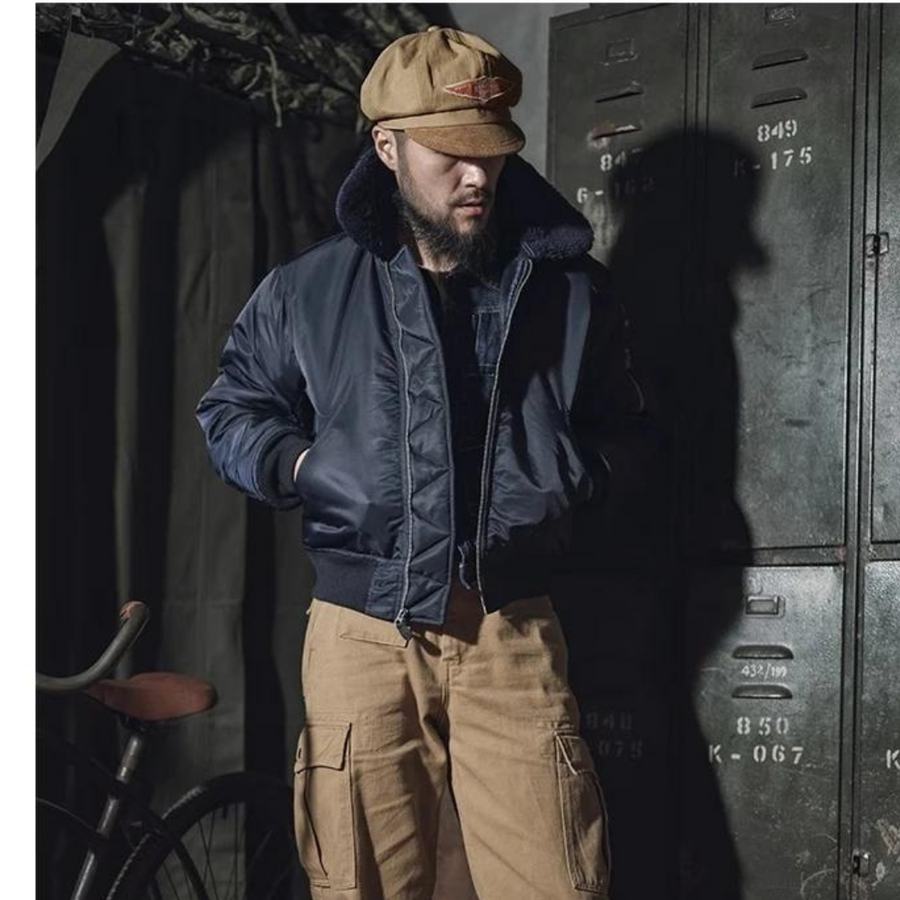 Vintage 1950s Biker - Cap CAAYWORLD MEN