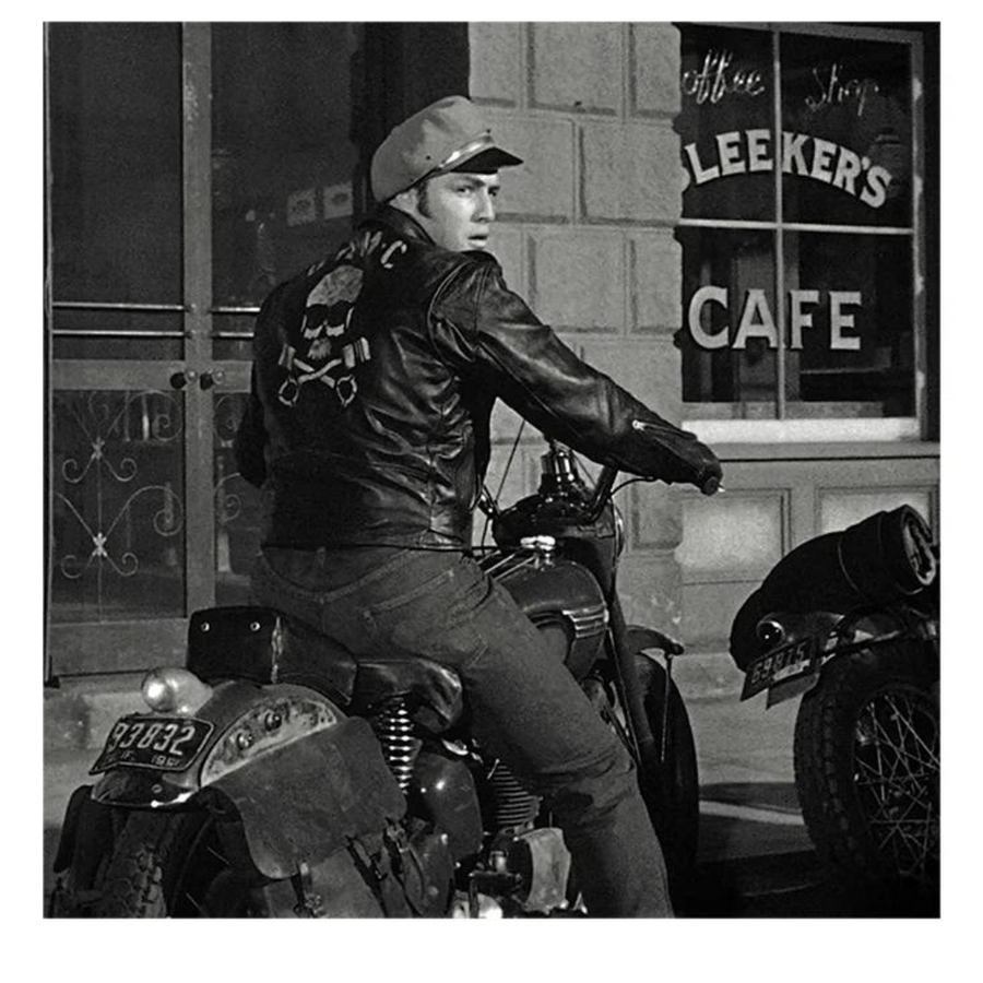 Vintage 1950s Biker - Cap CAAYWORLD MEN