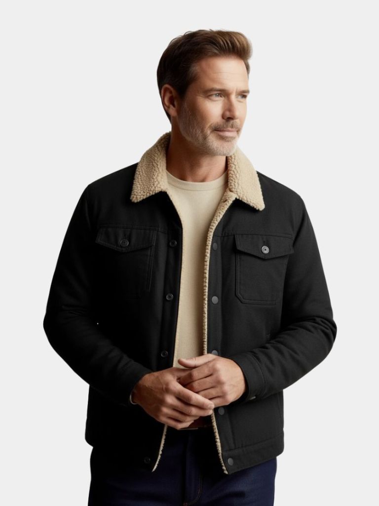 Vintage Fleece Bomber Jacket - CAAYWORLD CAAYWORLD