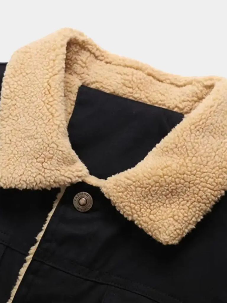 Vintage Fleece Bomber Jacket - CAAYWORLD CAAYWORLD