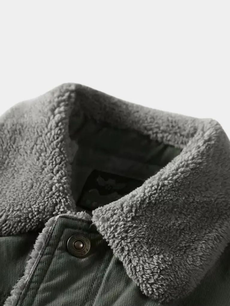 Vintage Military Aviator Jacket - CAAYWORLD CAAYWORLD