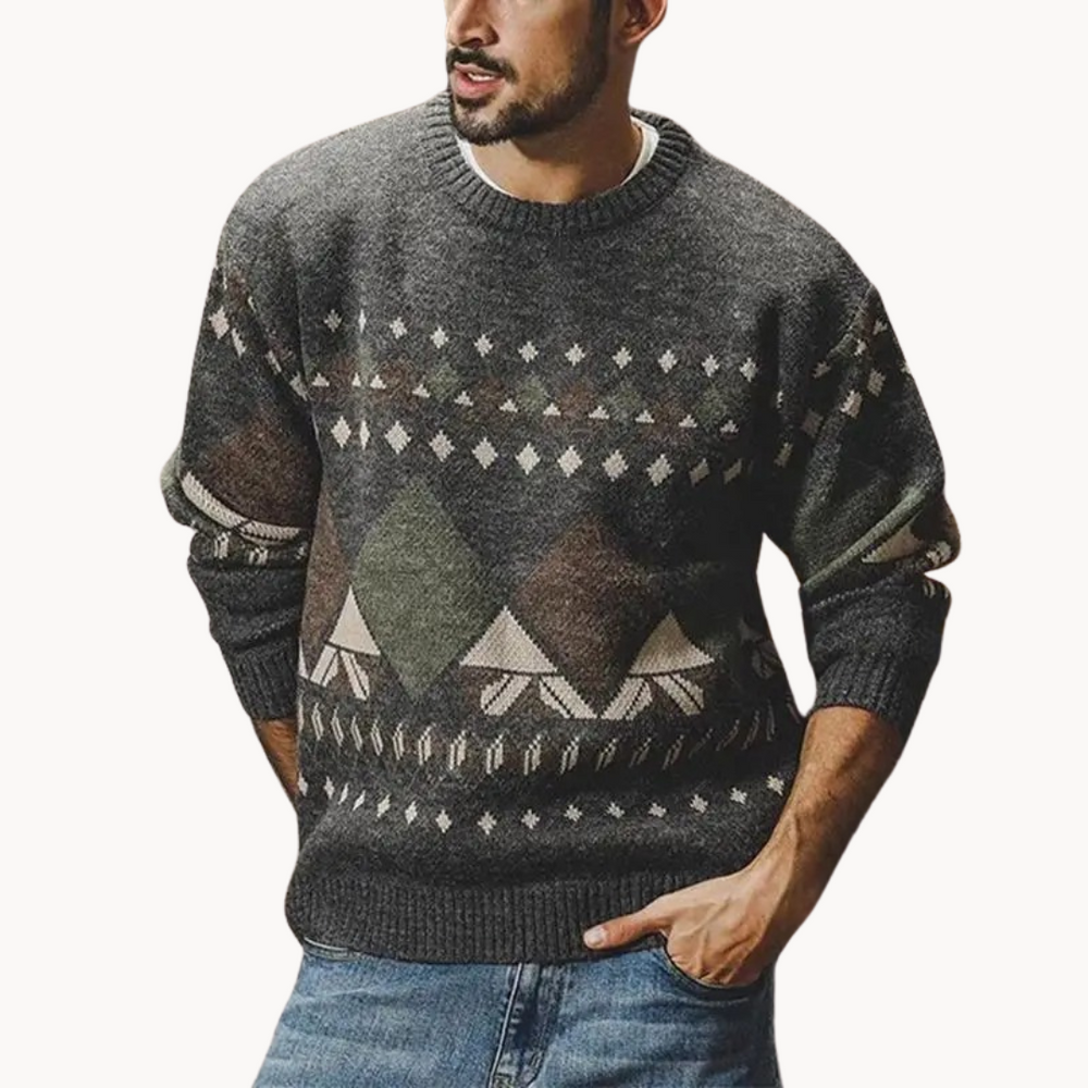 Vintage Ribbed Knit - Sweater CASA LARO MEN