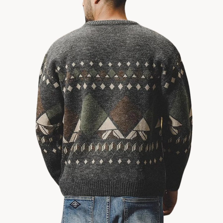 Vintage Ribbed Knit - Sweater CAAYWORLD MEN