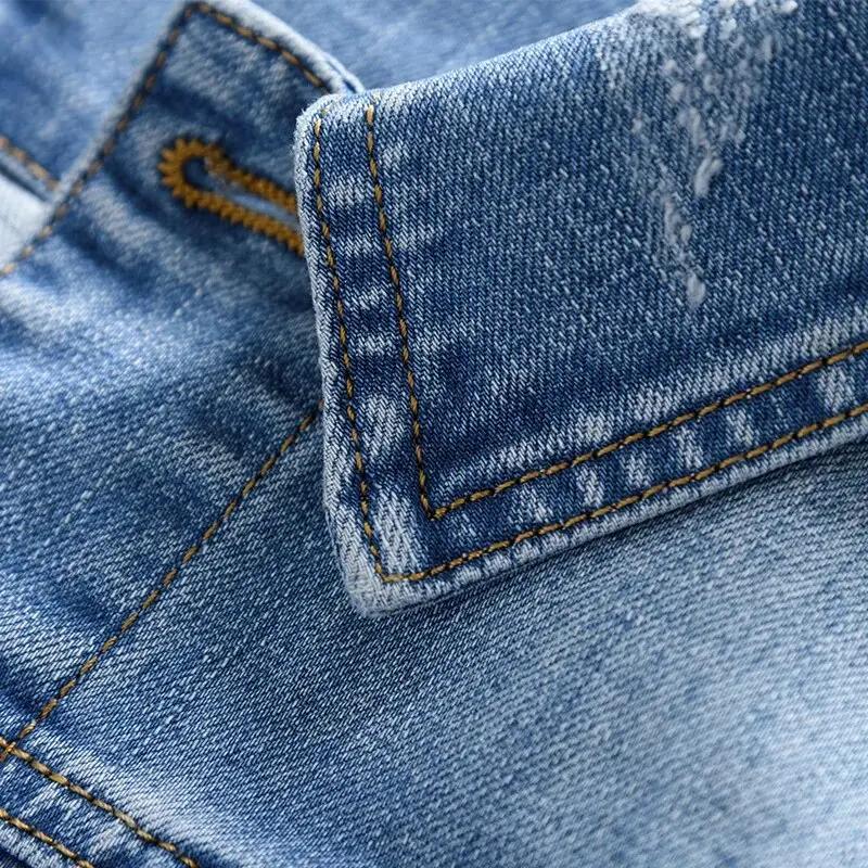 Vintage Washed Blue Denim - Jacket CAAYWORLD