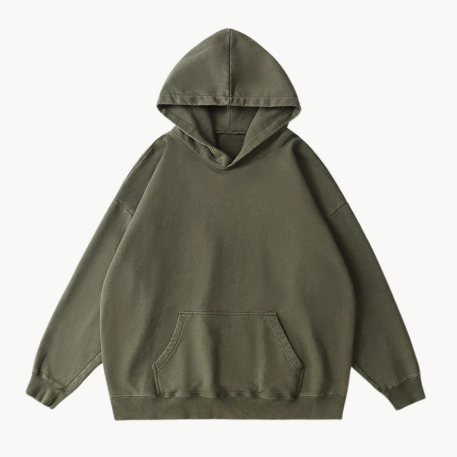 Vintage Washed Cotton - Hoodie CAAYWORLD MEN